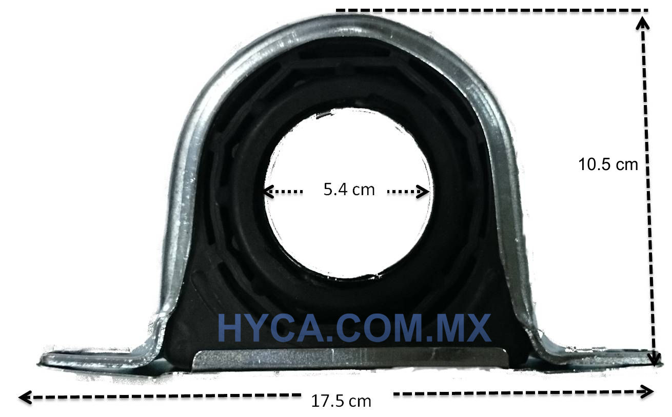 SOPORTE CARDAN CON HERRAJE CAMIONETAS RANGER 89-89 | BUFALO | SERVICIO PESADO | SERVICIO PESADO | GOMA DE CARDAN