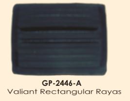 GOMA DE PEDAL VALIANT RECTANGULAR RAYAS | FEREL | MISCELANEO | GOMAS | GOMA DE PEDAL